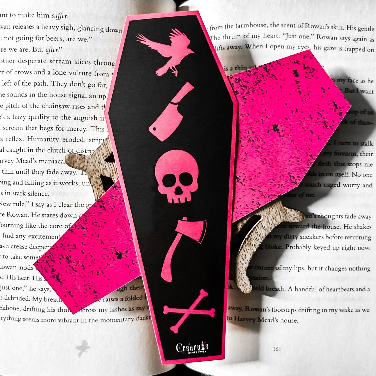 Butcher & Blackbird Inspired Bookmark Cesarah's Spooky Shop