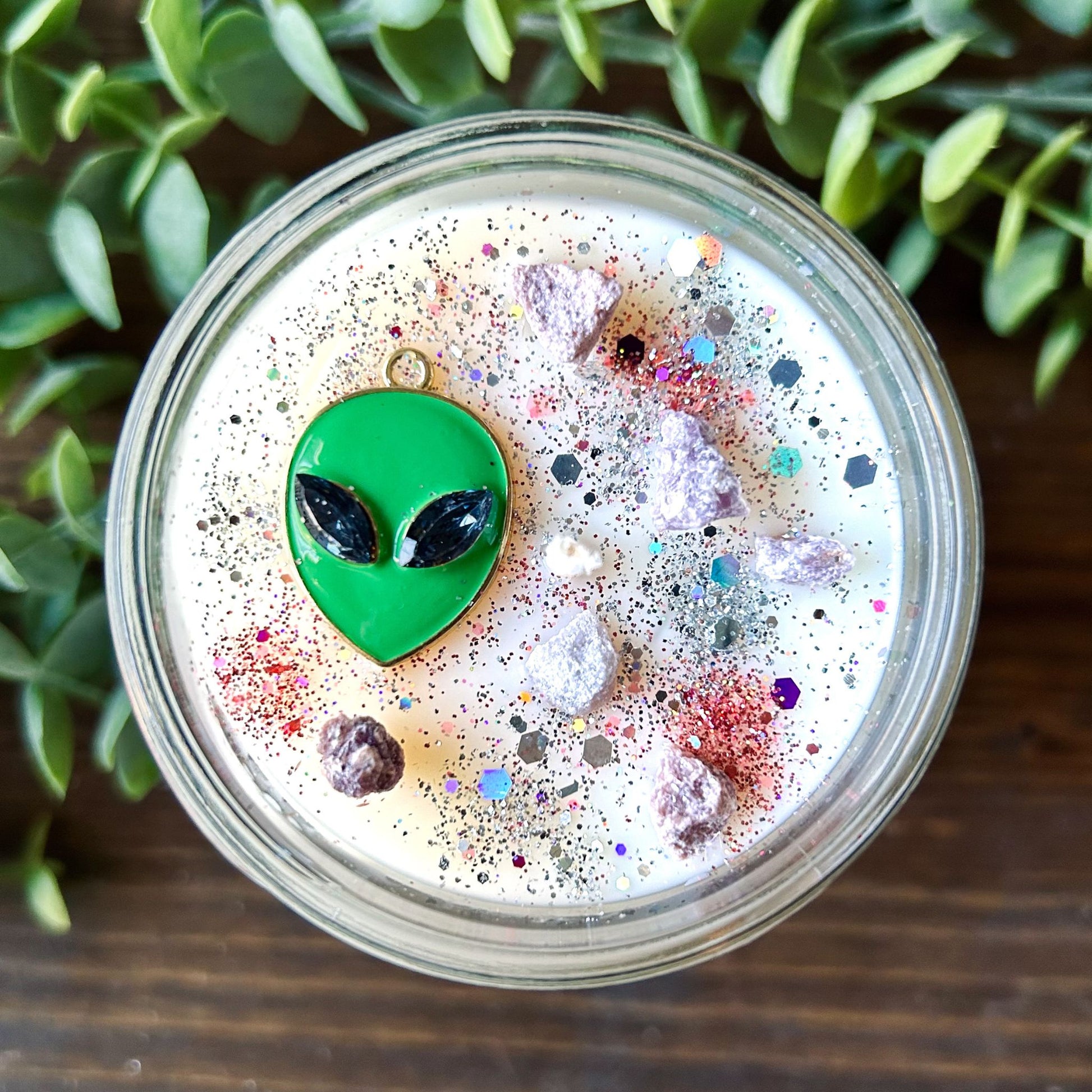 Cosmic Creature Candle (Featured Sale) Cesarah's Spooky Shop