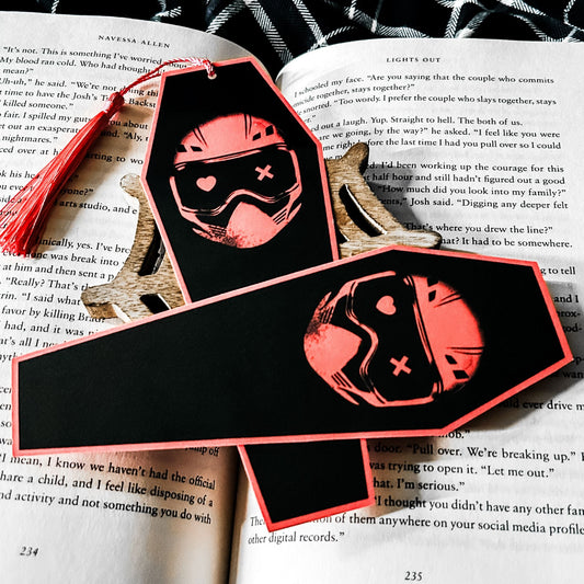 Caught Up Inspired Bookmark Cesarah's Spooky Shop