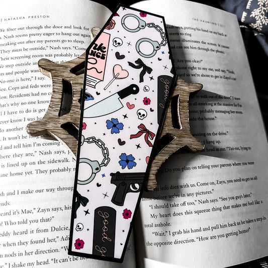 Good Girl Coffin Bookmark Cesarah's Spooky Shop