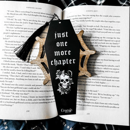 Just One More Chapter Bookmark Cesarah's Spooky Shop