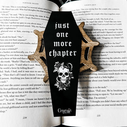 Just One More Chapter Bookmark Cesarah's Spooky Shop