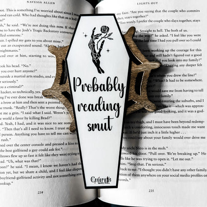 Probably Reading Smut Bookmark Cesarah's Spooky Shop