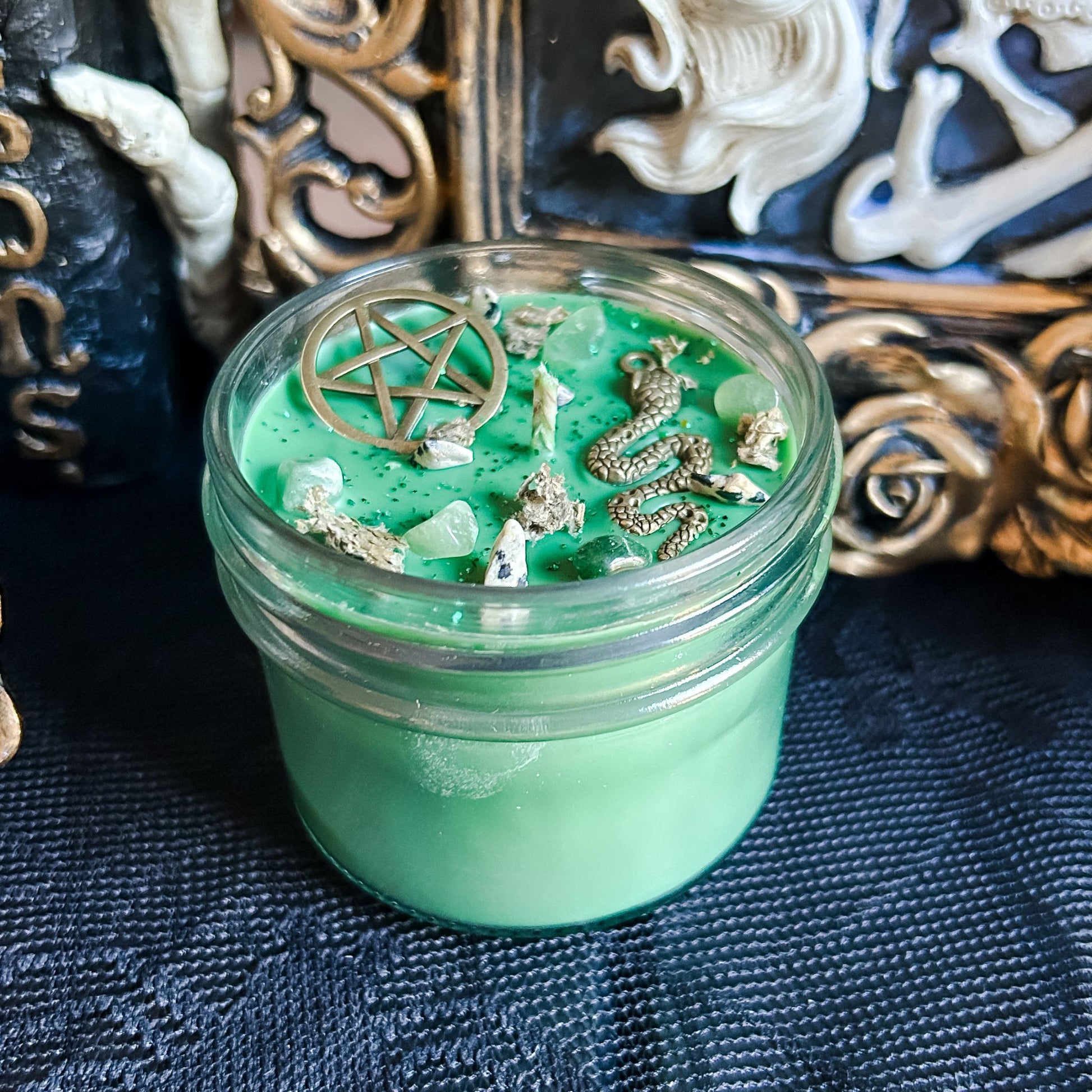 Forest Witch Candle Cesarah's Spooky Shop