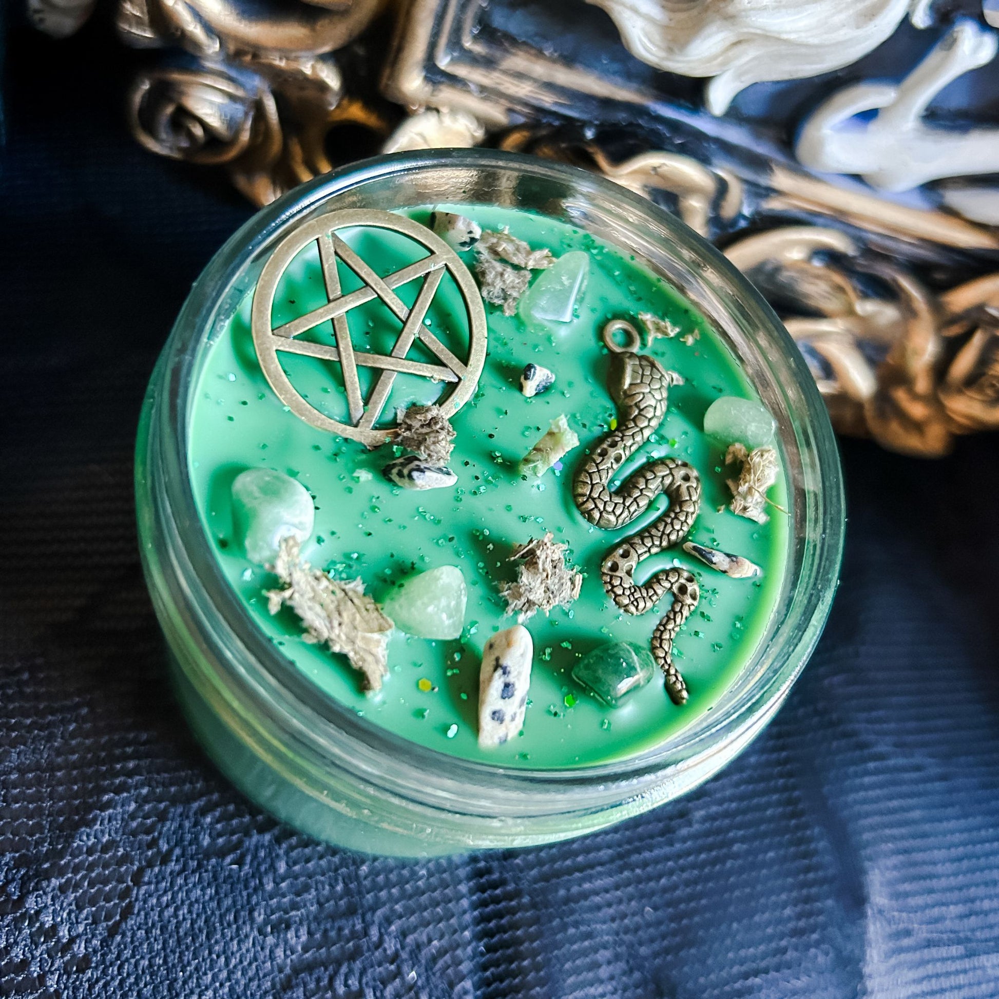 Forest Witch Candle Cesarah's Spooky Shop