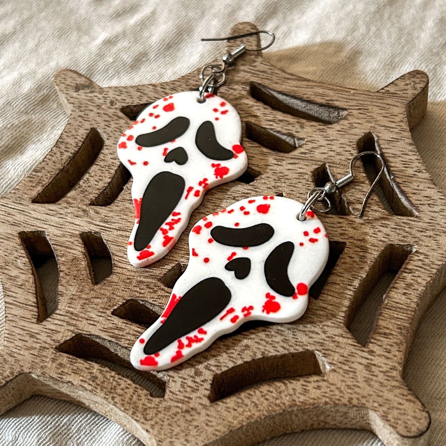 Ghost Killer Earrings Cesarah's Spooky Shop
