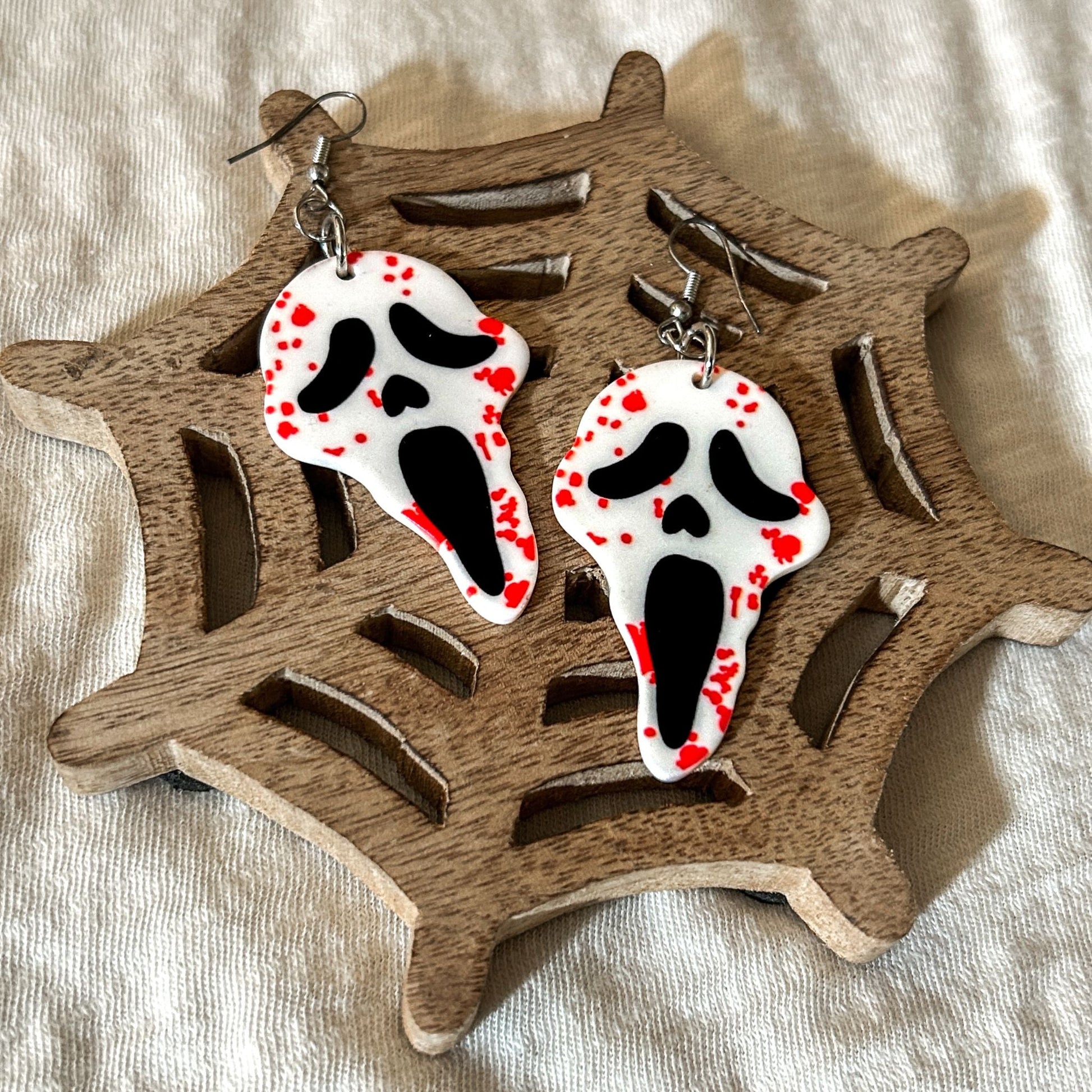 Ghost Killer Earrings Cesarah's Spooky Shop
