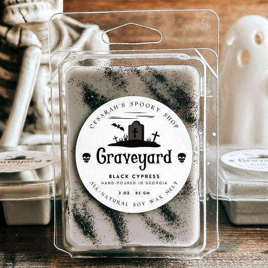 Graveyard Wax Melt (Black Cypress)