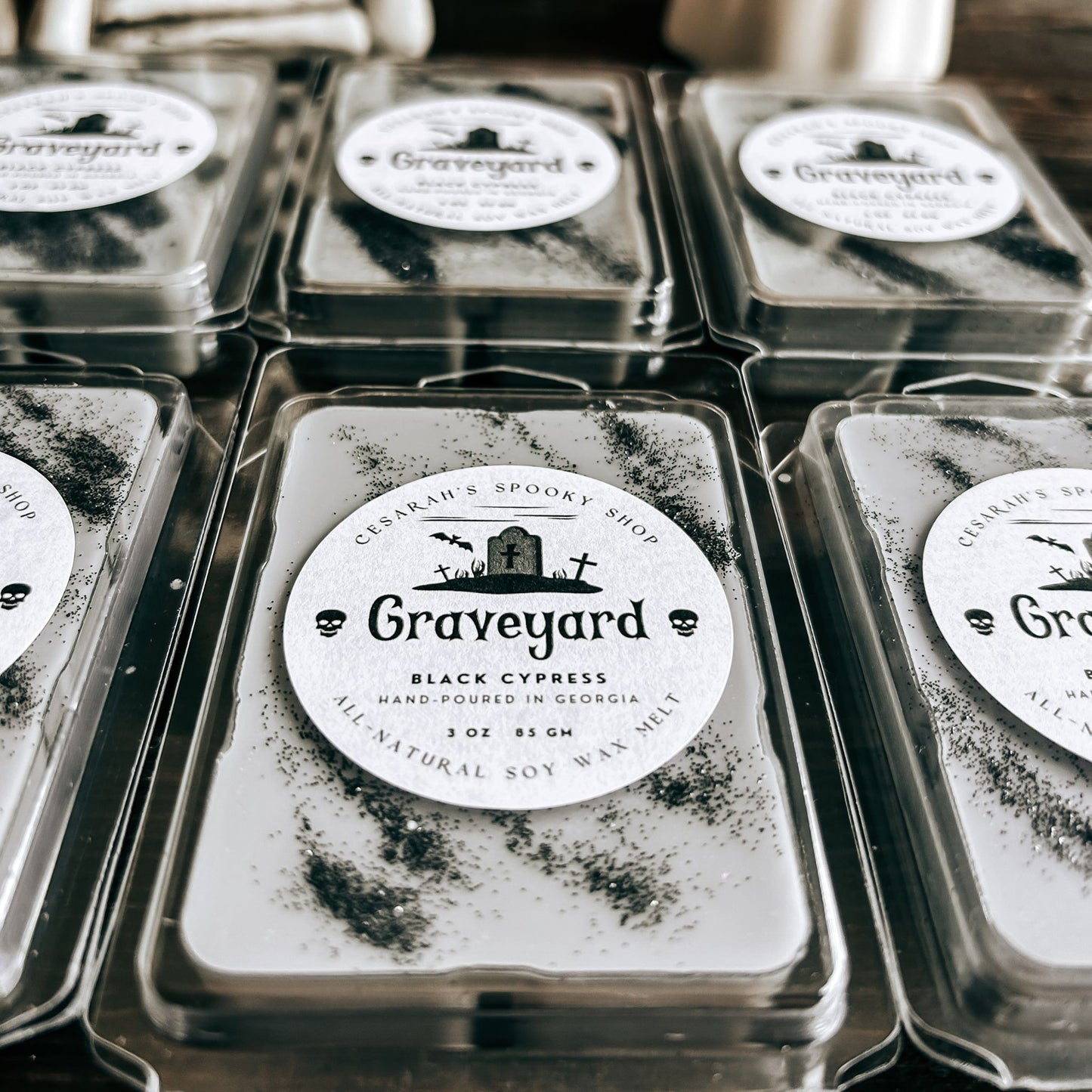 Graveyard Wax Melt (Black Cypress)