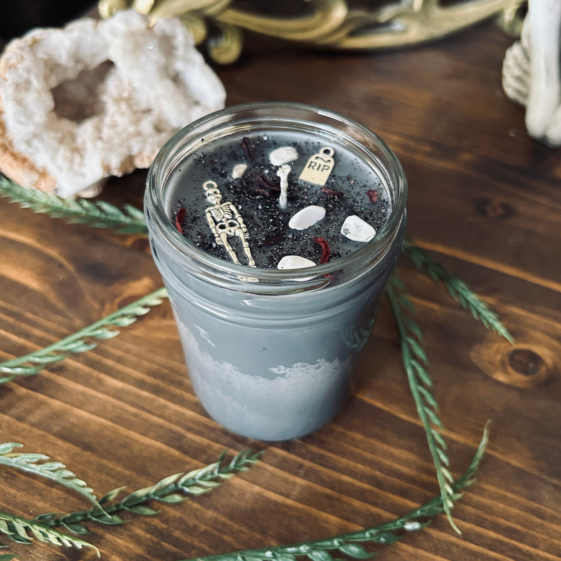 Graveyard Candle Cesarah's Spooky Shop