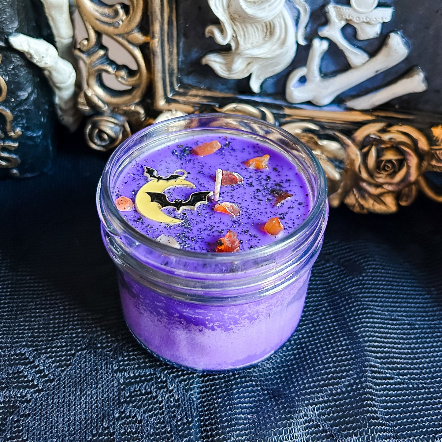 Halloween Night Candle Cesarah's Spooky Shop