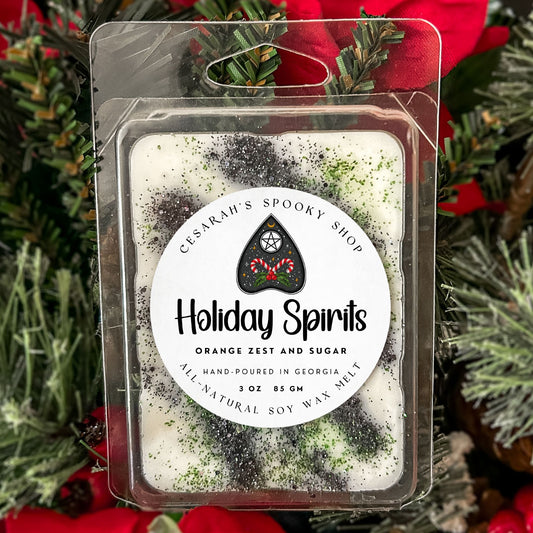 Holiday Spirits Wax Melt (Orange Zest & Sugar)