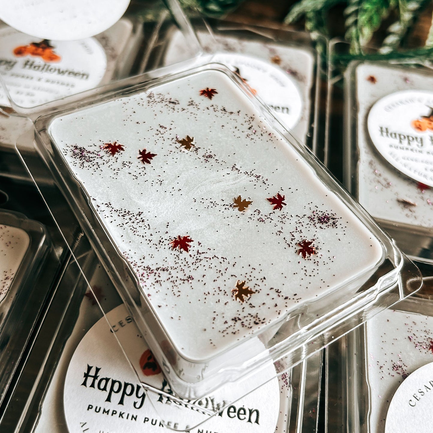 Happy Halloween Wax Melt (Pumpkin Puree & Nutmeg)