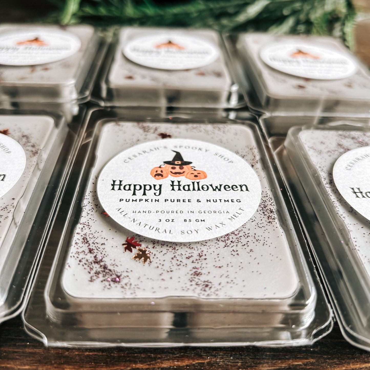 Happy Halloween Wax Melt (Pumpkin Puree & Nutmeg)