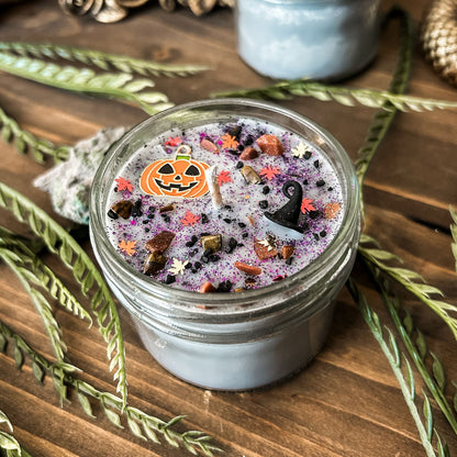 Happy Halloween Candle Cesarah's Spooky Shop