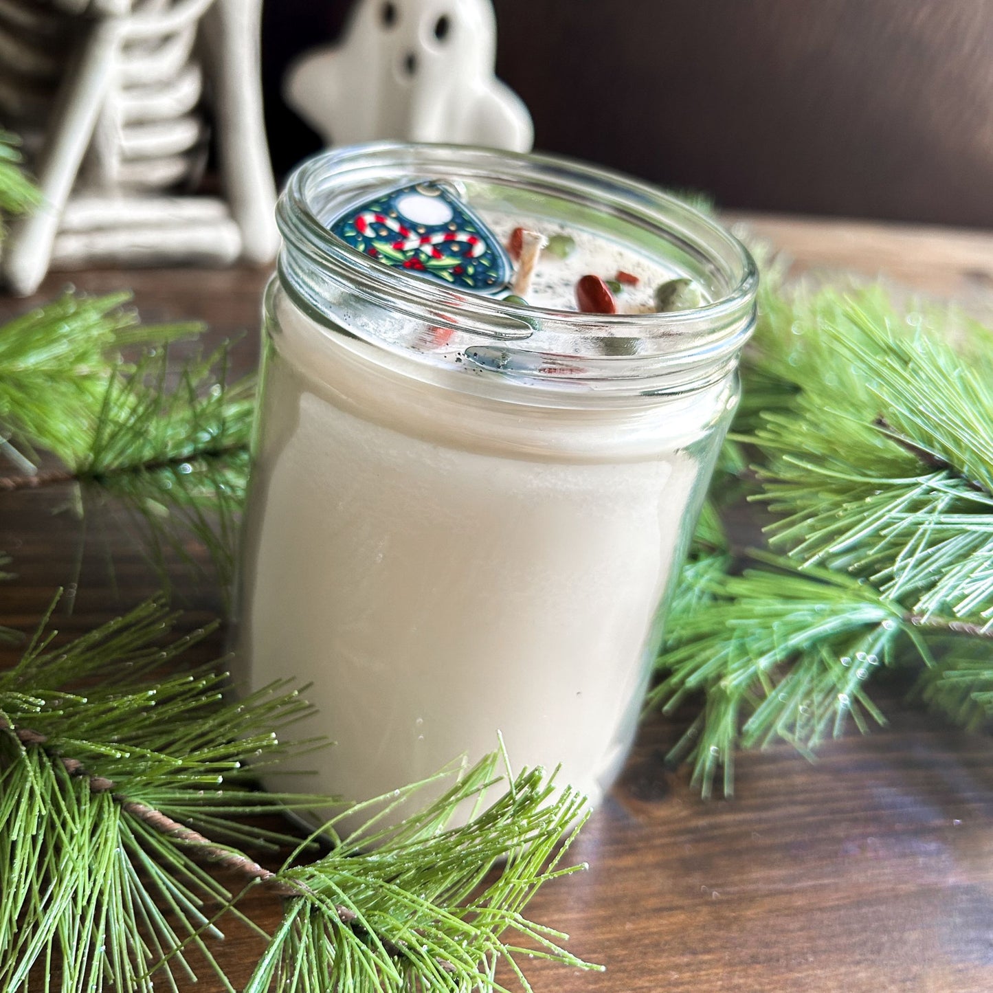 Holiday Spirits Candle Cesarah's Spooky Shop