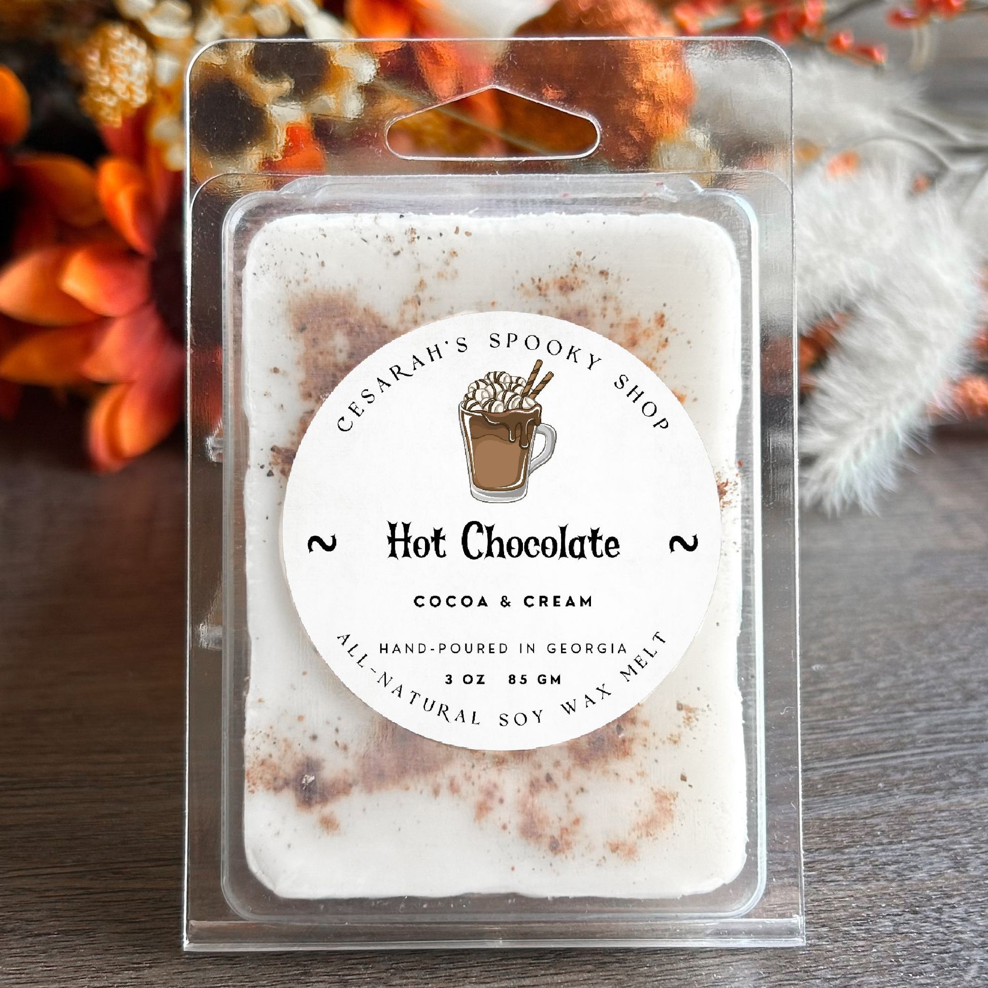 Hot Chocolate Wax Melt (Cocoa & Cream) Cesarah's Spooky Shop