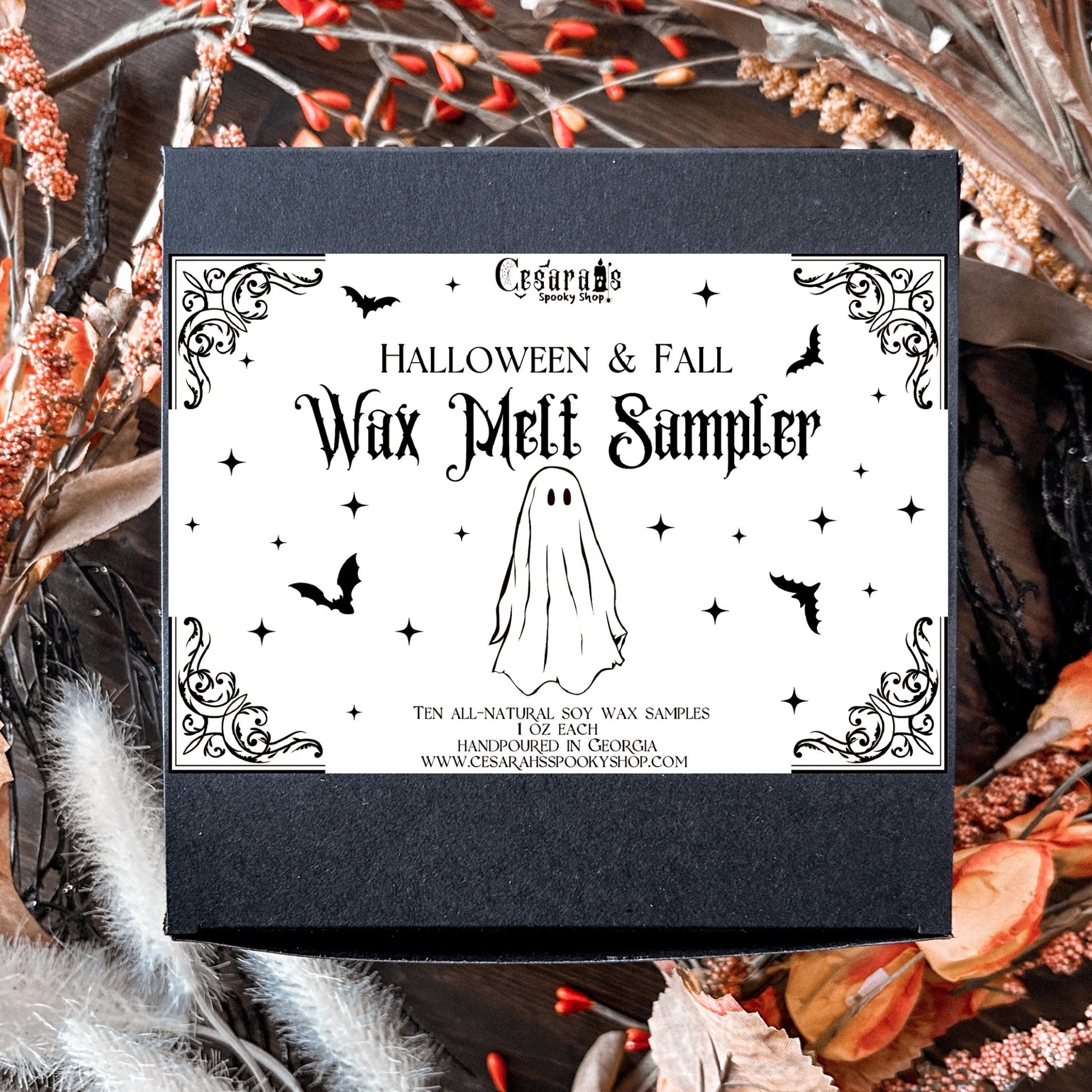 Halloween & Fall Wax Melt Sample Bundle Cesarah's Spooky Shop