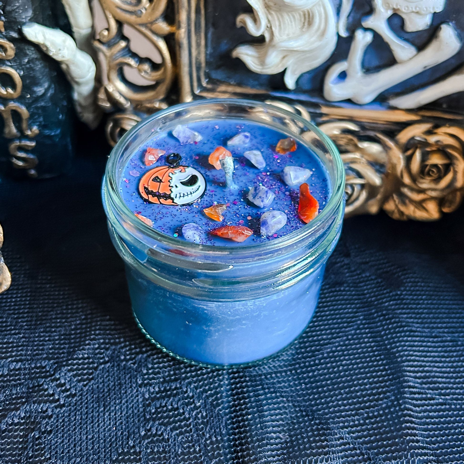 Pumpkin King Candle Cesarah's Spooky Shop