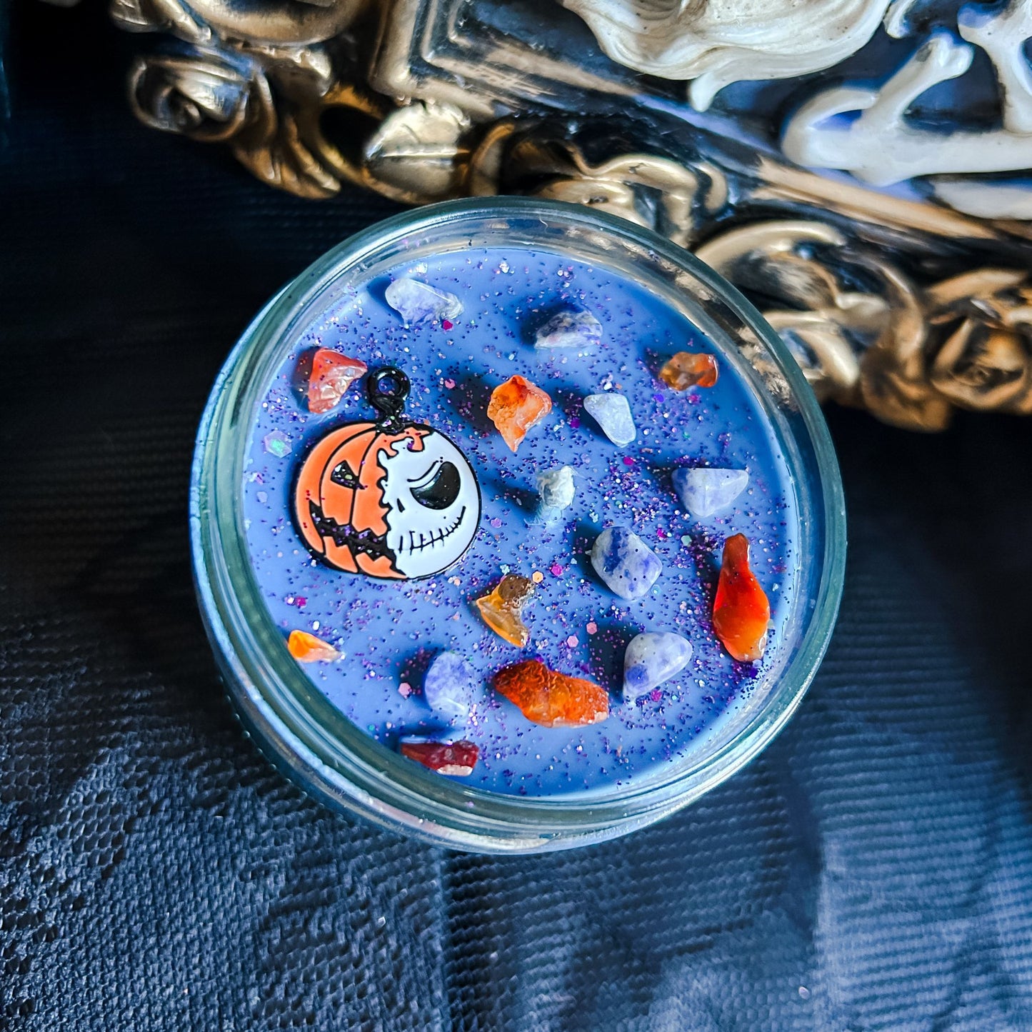 Pumpkin King Candle Cesarah's Spooky Shop