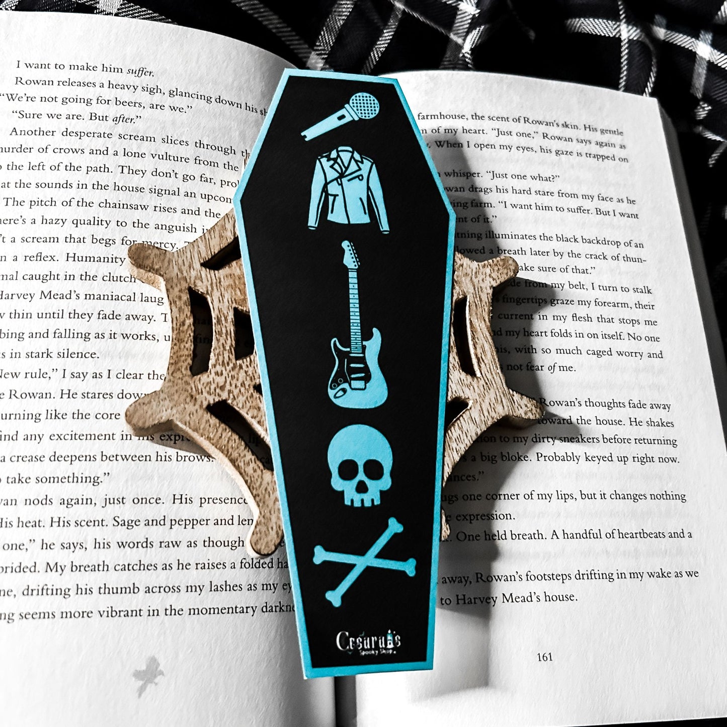 Leather & Lark Inspired Bookmark Cesarah's Spooky Shop