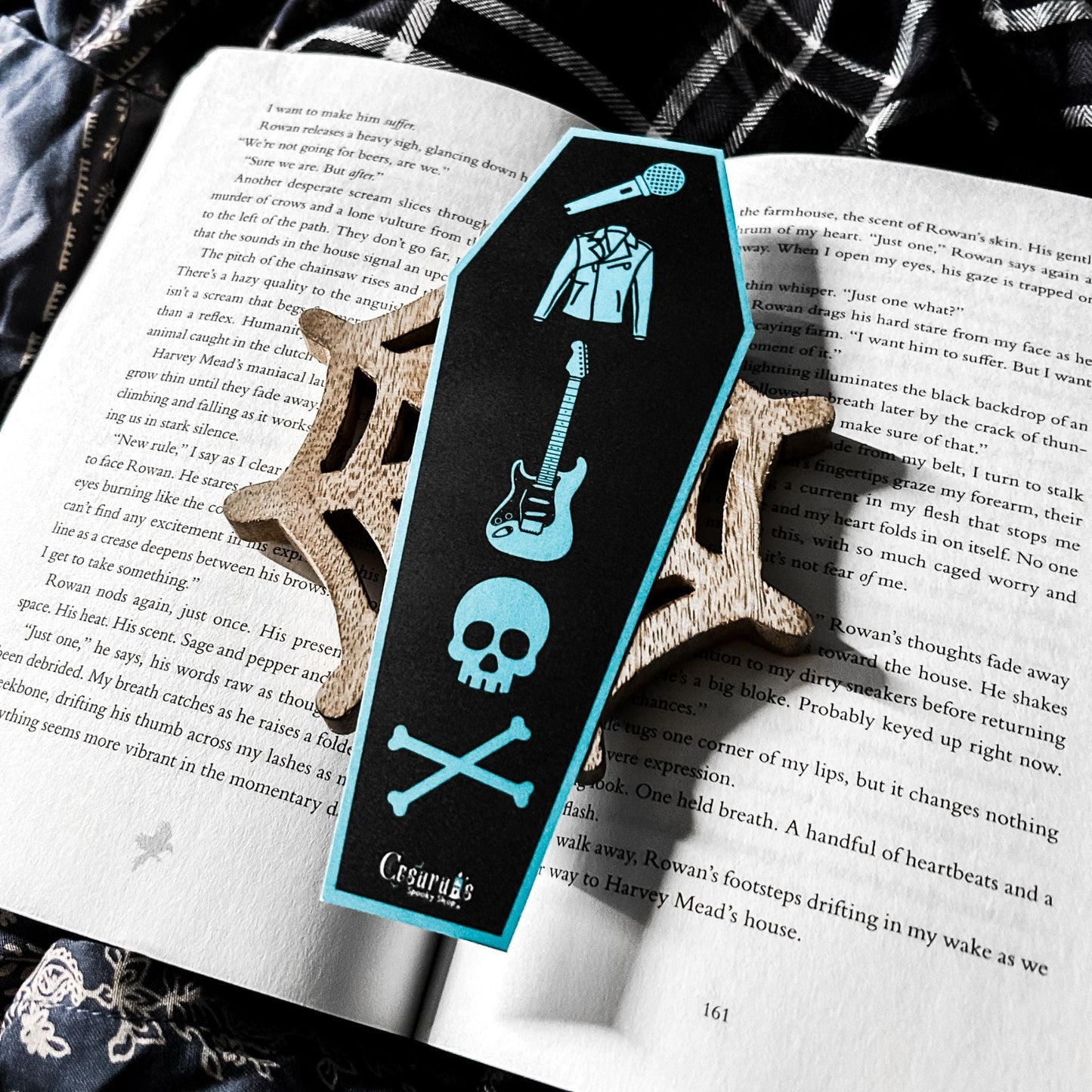 Leather & Lark Inspired Bookmark Cesarah's Spooky Shop