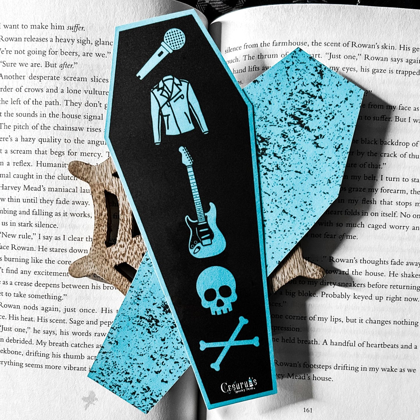 Leather & Lark Inspired Bookmark Cesarah's Spooky Shop