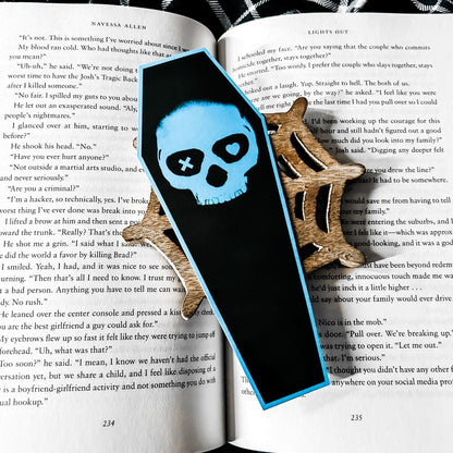 Lights Out Inspired Bookmark Cesarah's Spooky Shop