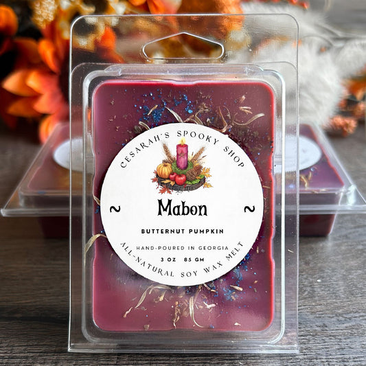 Mabon Wax Melt (Butternut Pumpkin) Cesarah's Spooky Shop