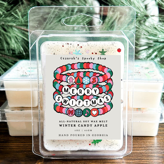 Merry Swiftmas Wax Melt (choose scent) Cesarah's Spooky Shop