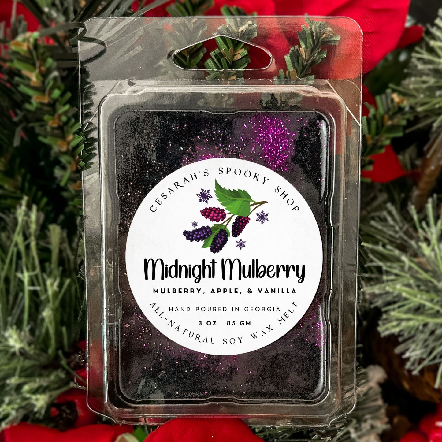 Midnight Mulberry Wax Melt (Mulberry, Apple, & Vanilla)