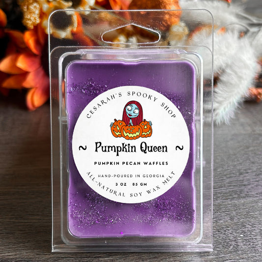 Pumpkin Queen Wax Melt (Pumpkin Pecan Waffle) Cesarah's Spooky Shop