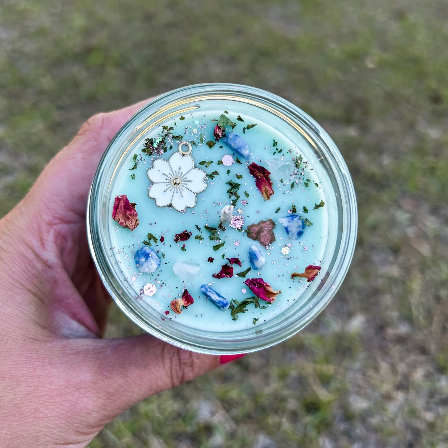 Ostara Candle (Cypress & Lavender)