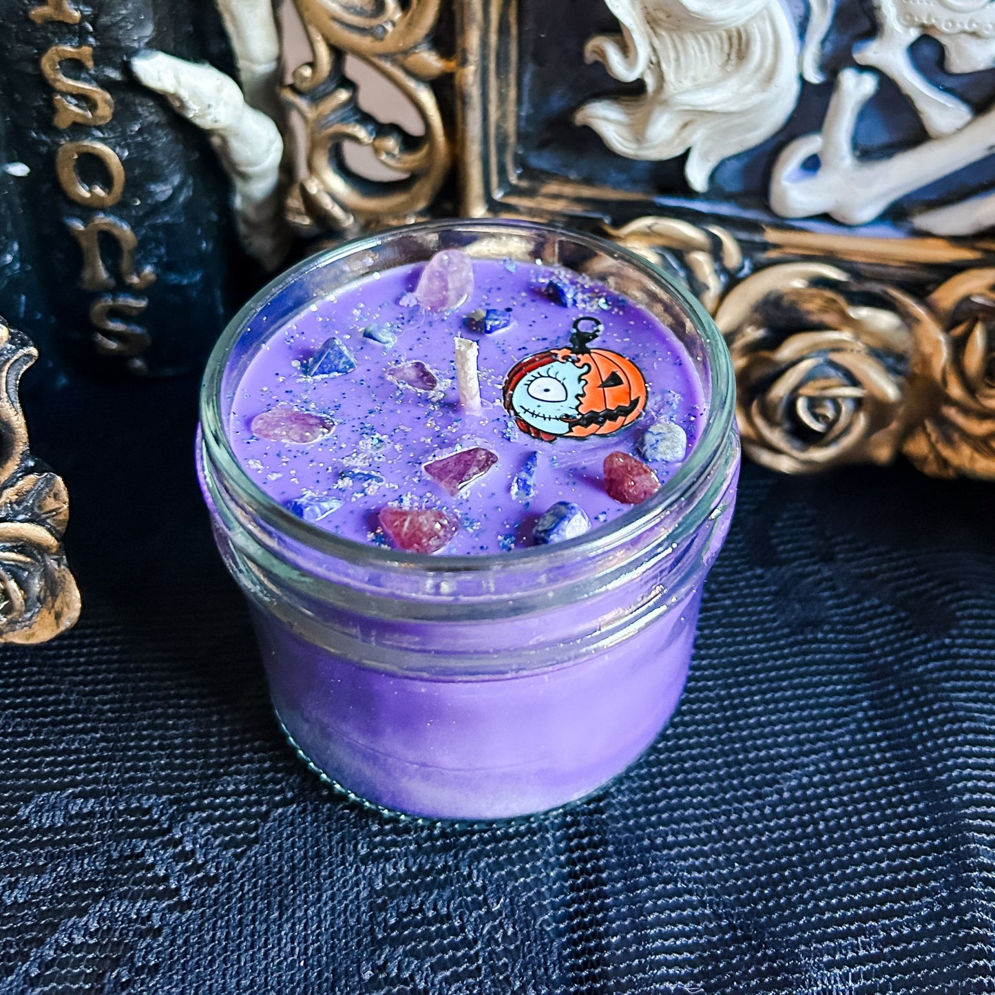 Pumpkin Queen Candle Cesarah's Spooky Shop