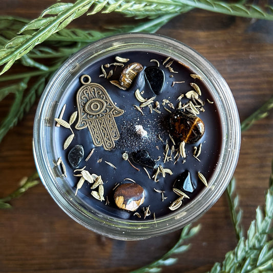 Protection Candle (Rosemary &Sage)