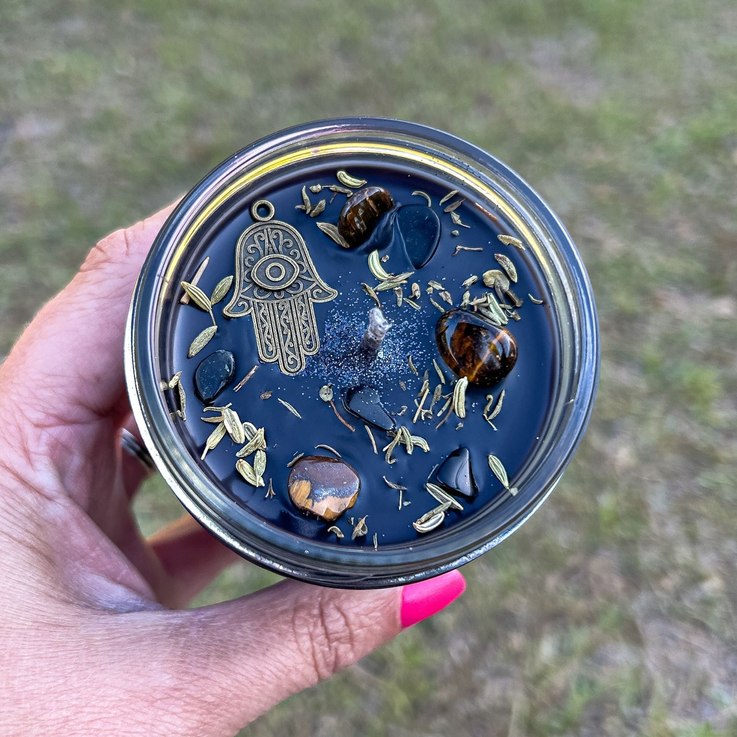 Protection Candle (Rosemary &Sage)