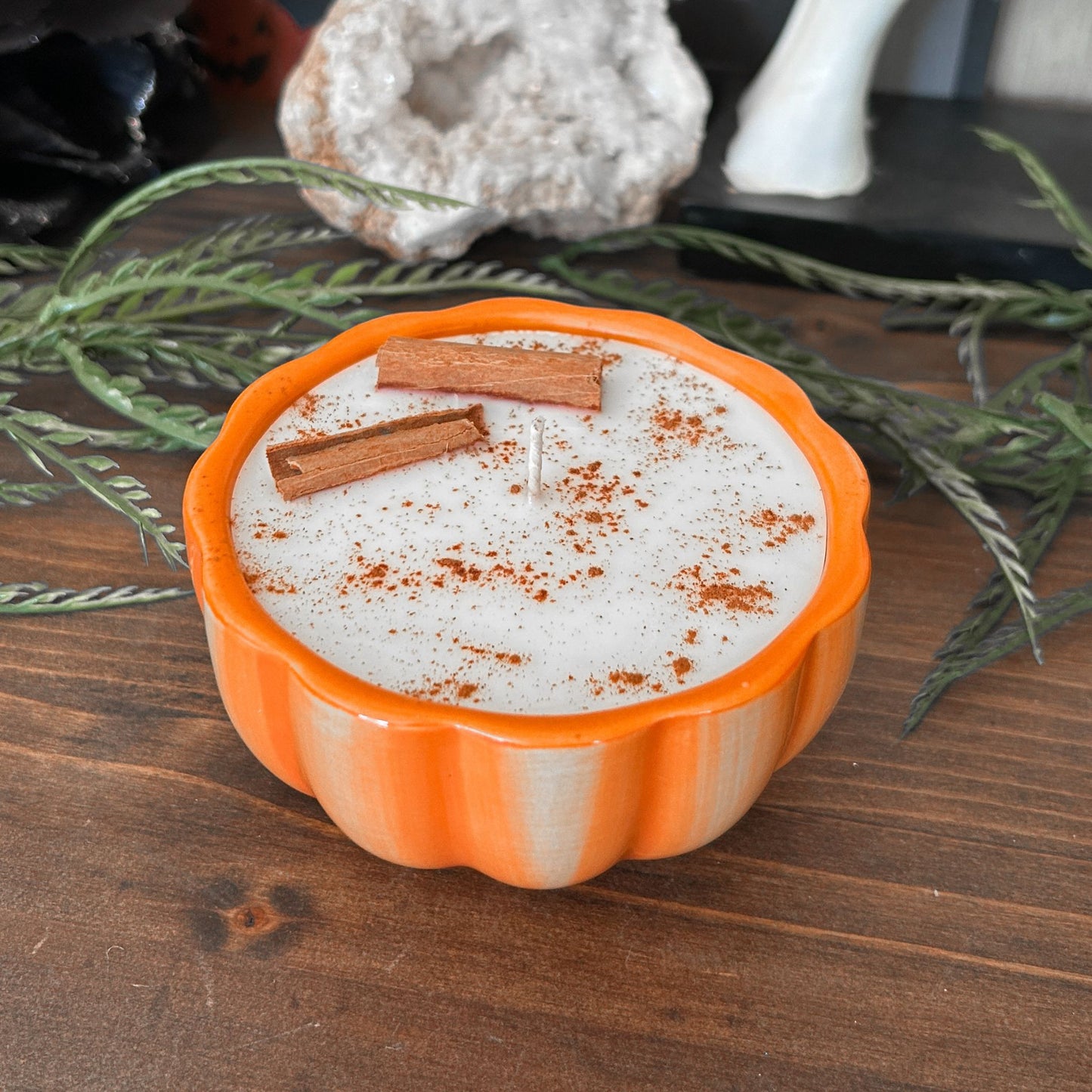 Fall Pumpkin Candle
