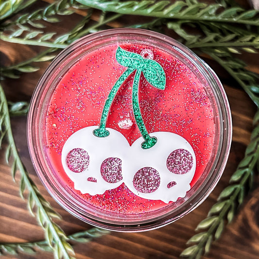 Cryptic Cherry Candle Cesarah's Spooky Shop