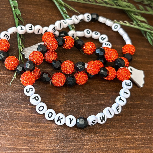Spooky Swiftie Friendship Bracelet