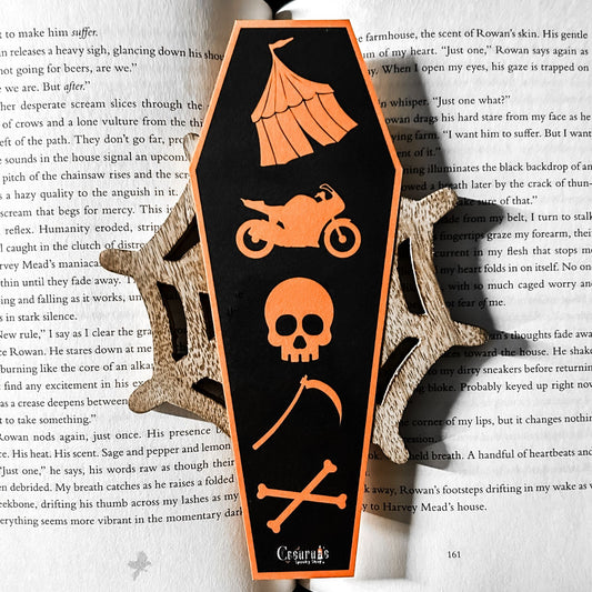 Scythe & Sparrow Inspired Bookmark Cesarah's Spooky Shop