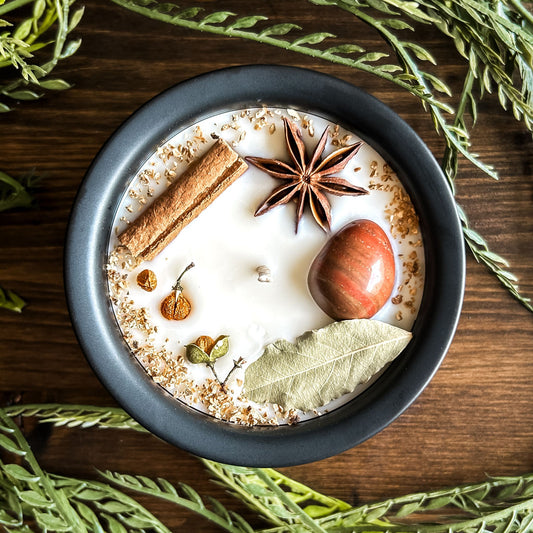 Simmer Pot Cauldron Candle (Lemon & Rosemary)
