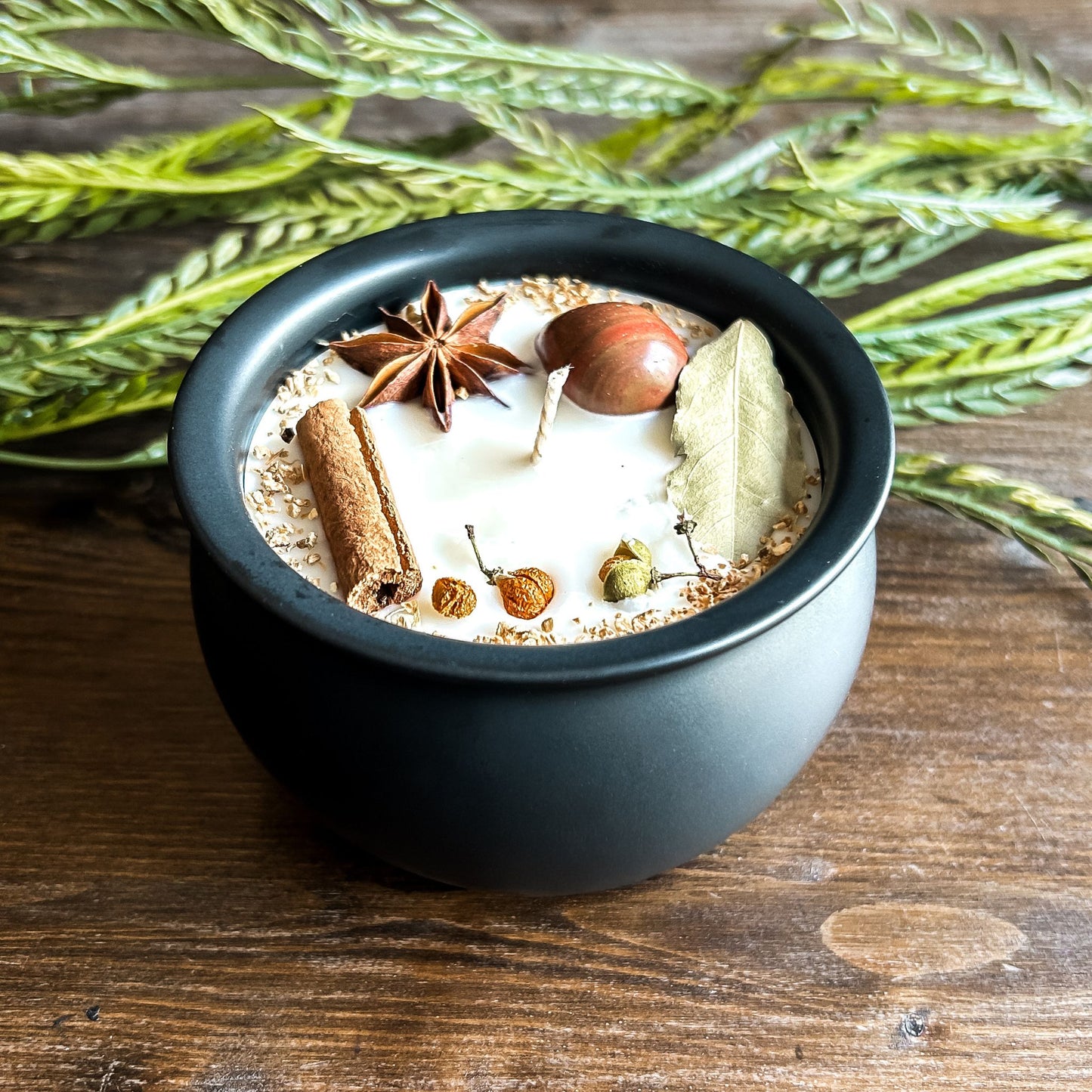 Simmer Pot Cauldron Candle (Lemon & Rosemary)