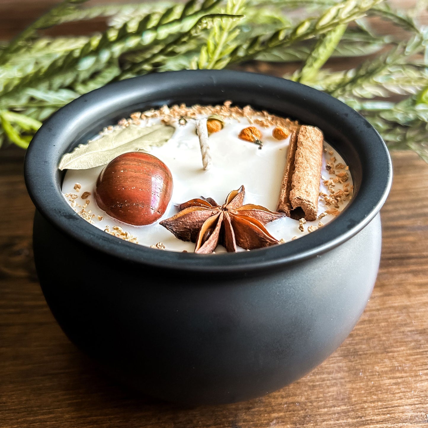 Simmer Pot Cauldron Candle (Lemon & Rosemary)