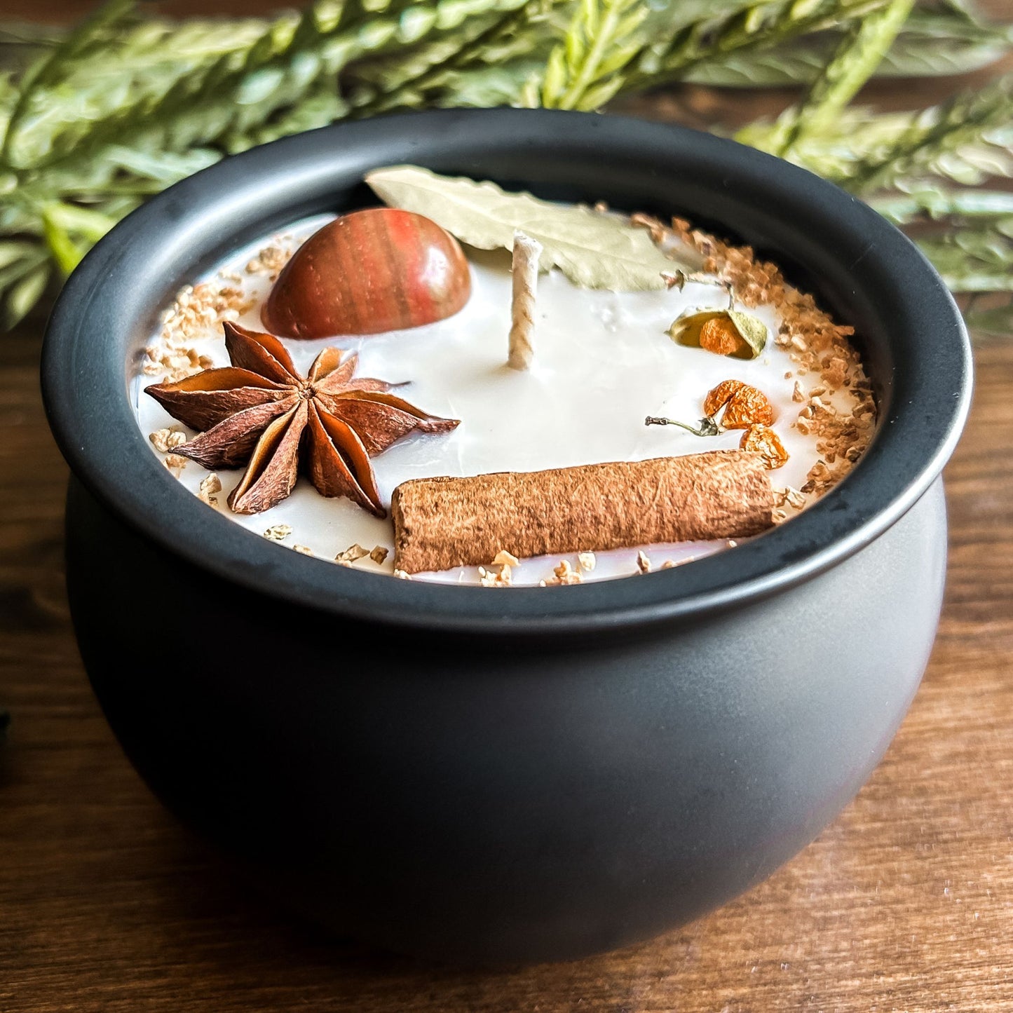 Simmer Pot Cauldron Candle (Lemon & Rosemary)