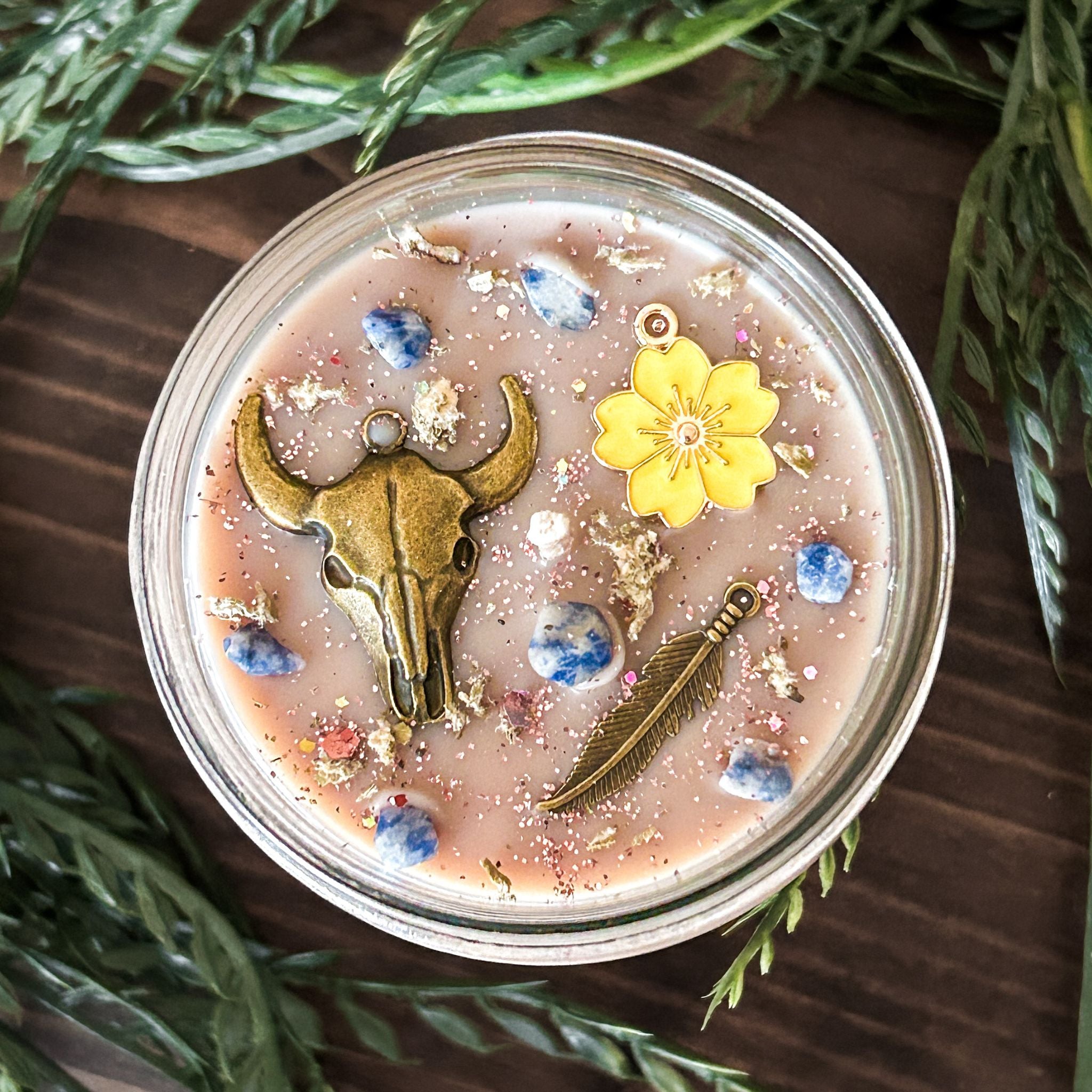 Stay Wild Candle (Wood & Leather) – Cesarah's Spooky Shop