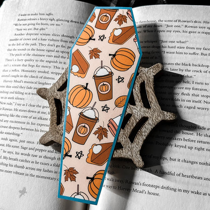 The Pumpkin Spice Cafe Inspired Bookmark Cesarah's Spooky Shop