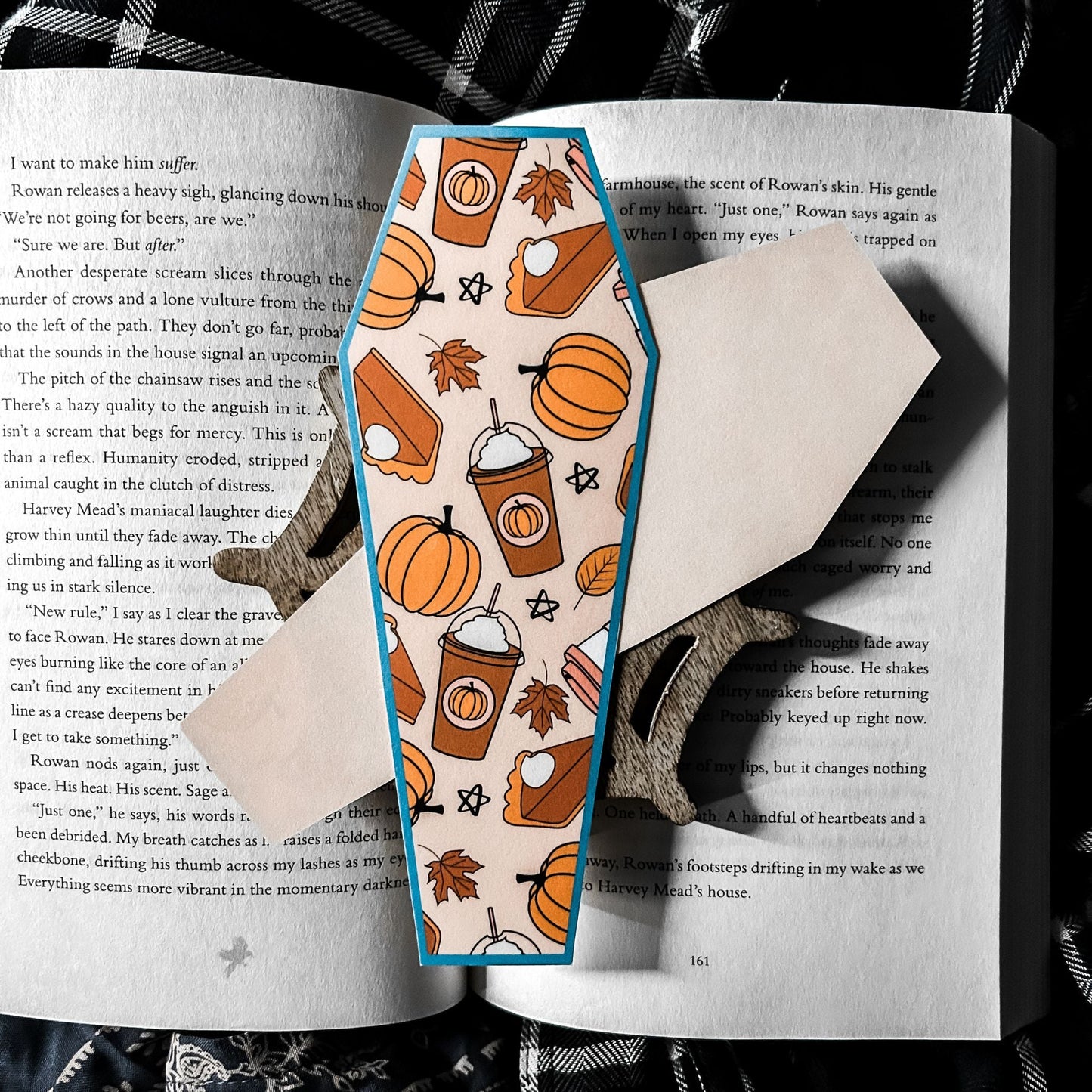 The Pumpkin Spice Cafe Inspired Bookmark Cesarah's Spooky Shop