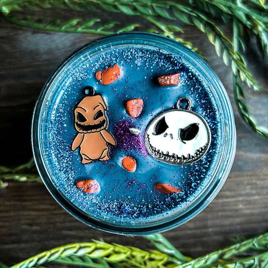 This is Halloween Candle (Pumpkin Cider & Rum)
