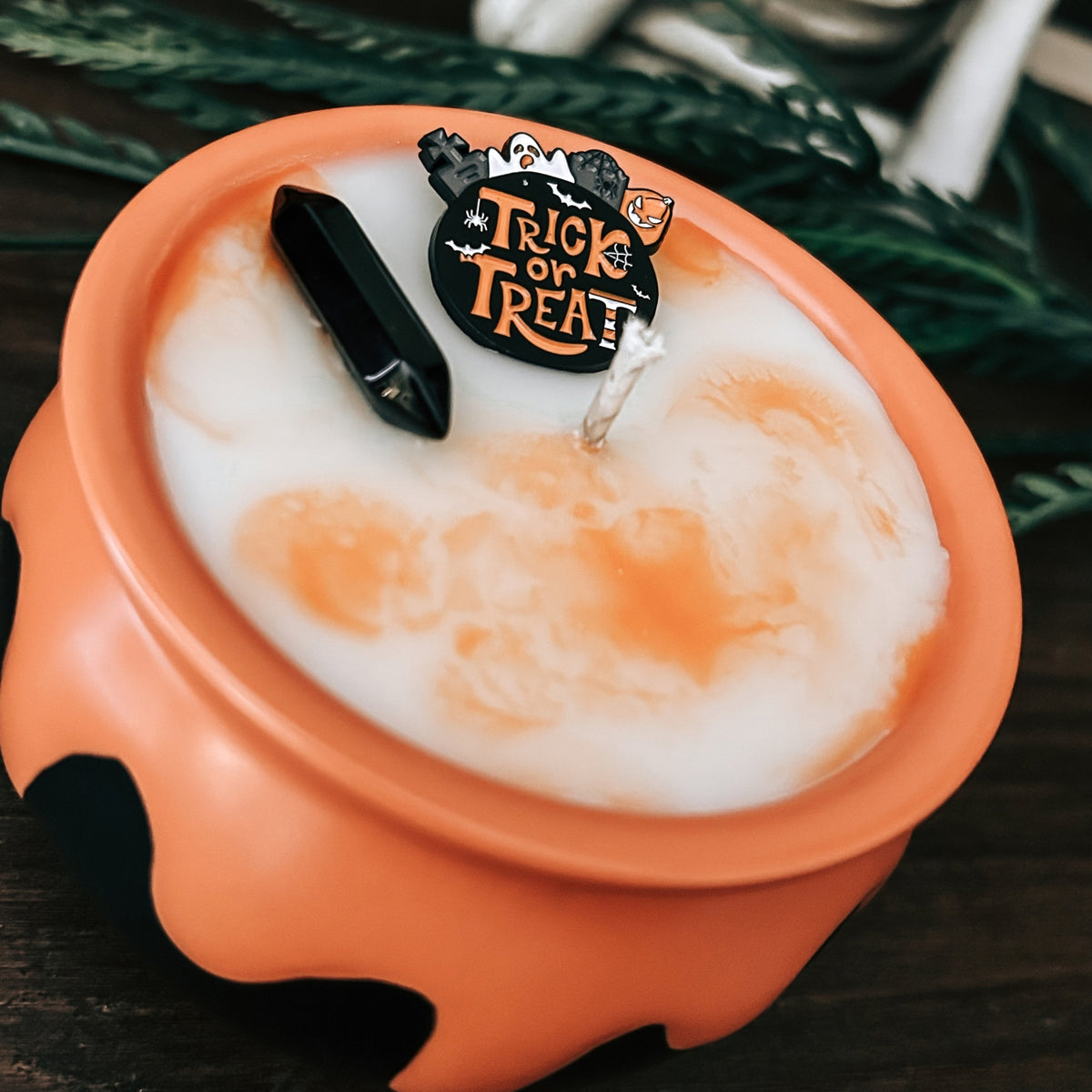 Halloween Cauldron Candle (Choose Scent)