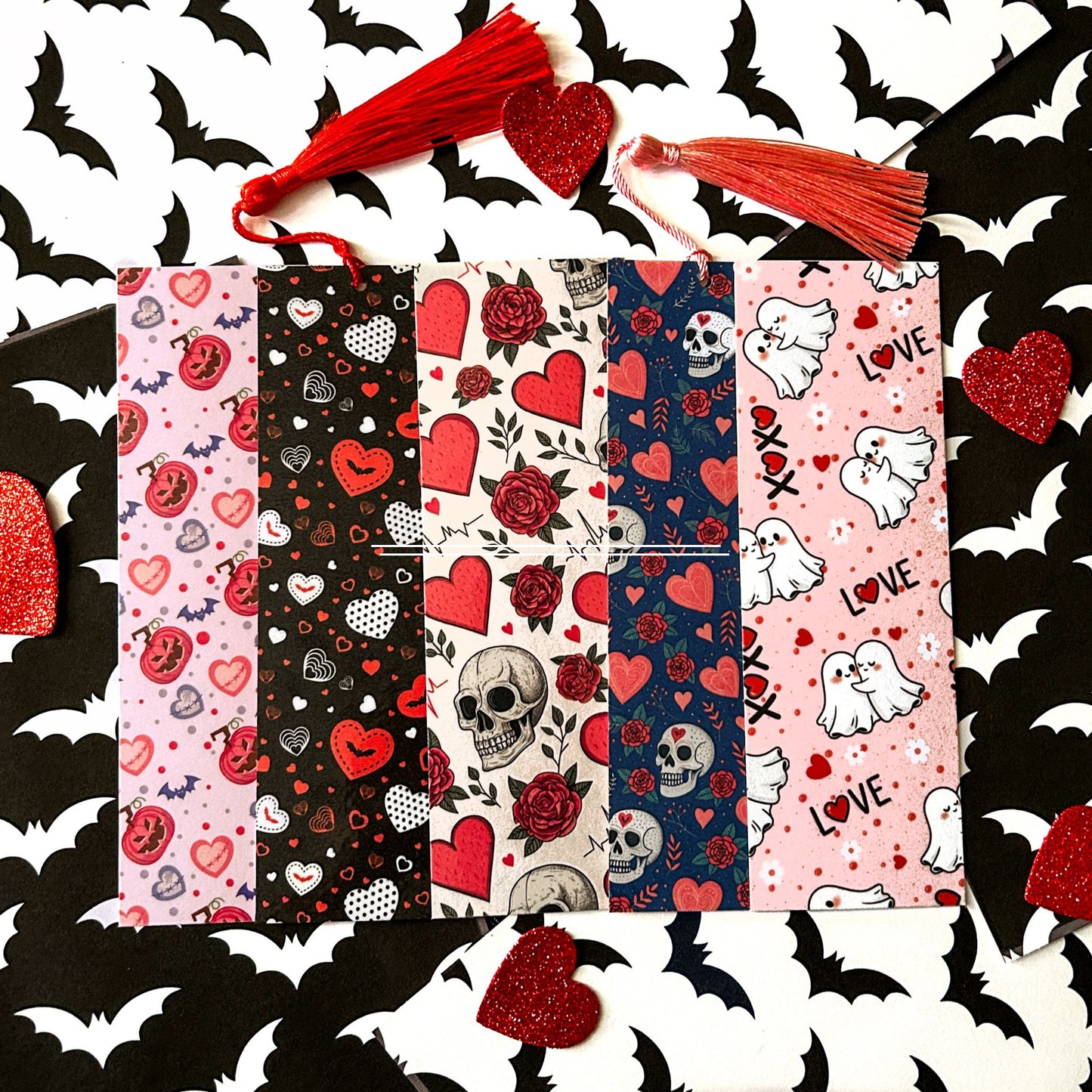 Valloween Ghosts Bookmark